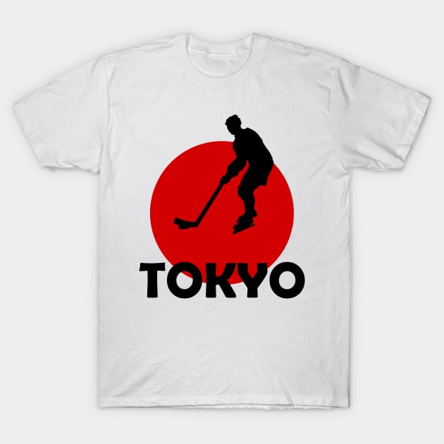 Tokyo Hockey T-Shirt by ArtDesignDE